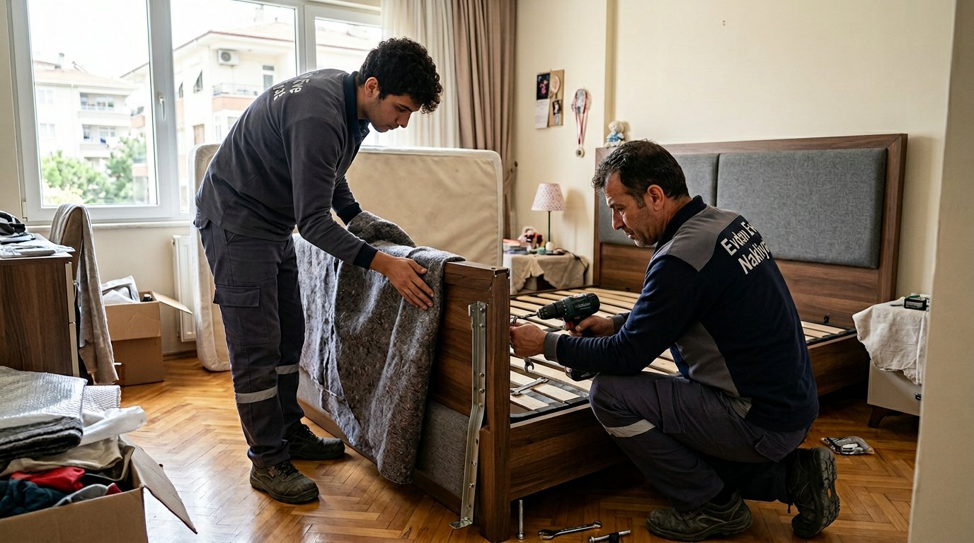 Ahsap sehpa ayaklarini tasima icin sokme