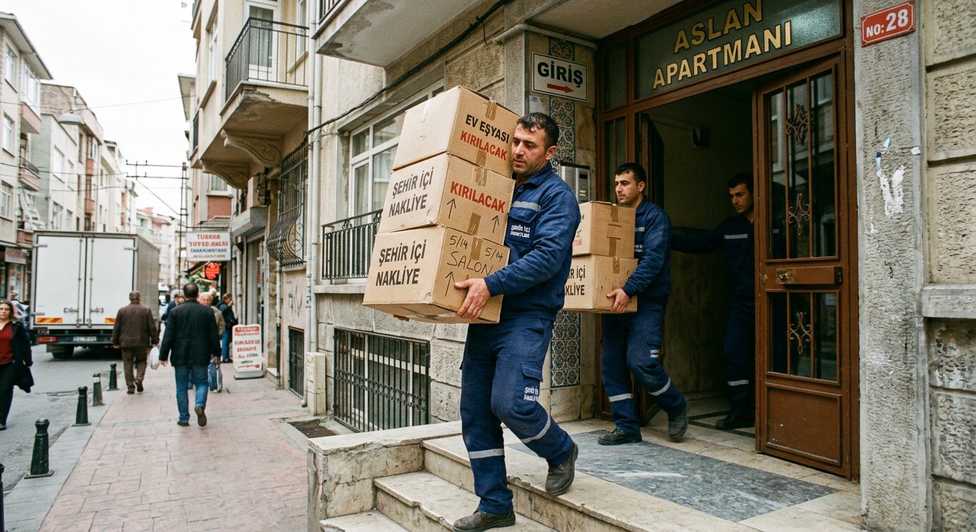 Bina girisinden tekli koltuk cikarma