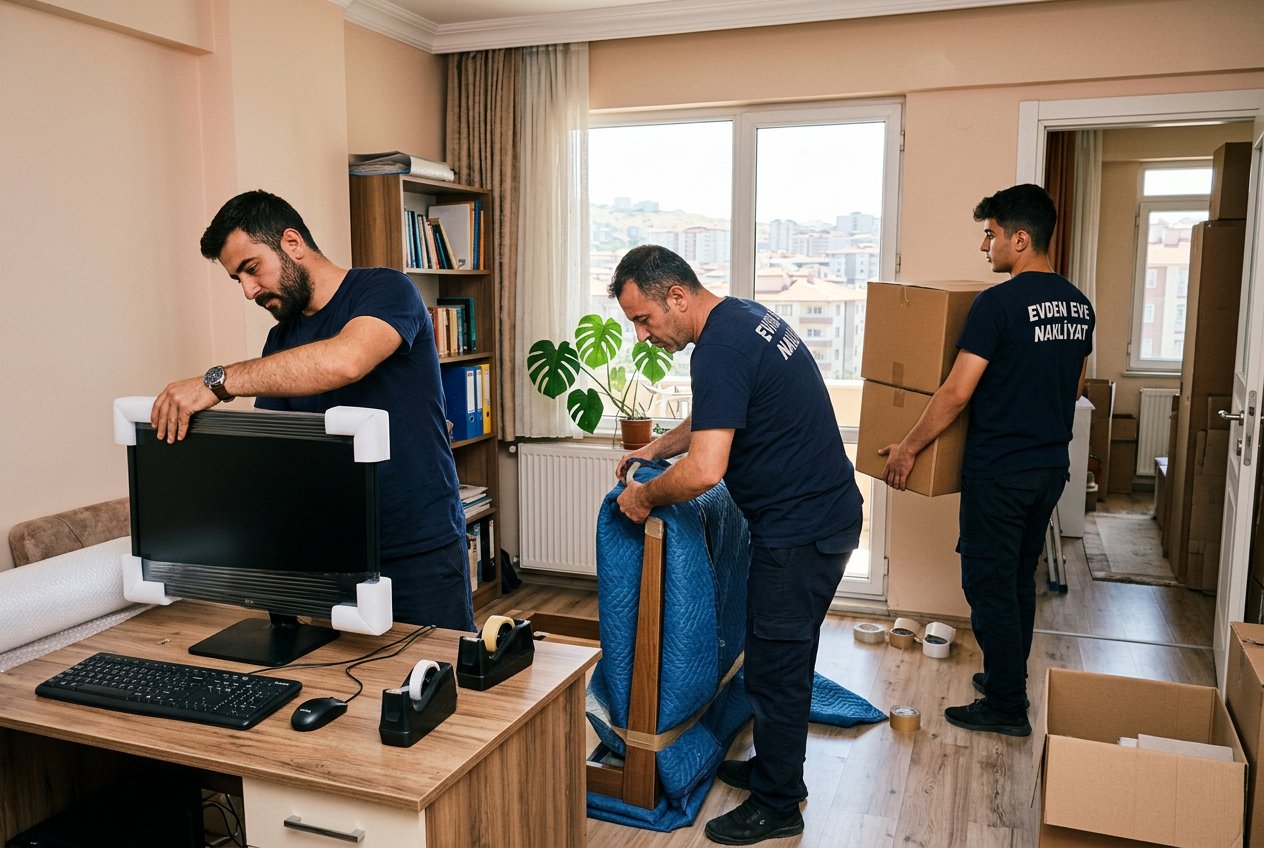 Ev ofis esyasi paketleme