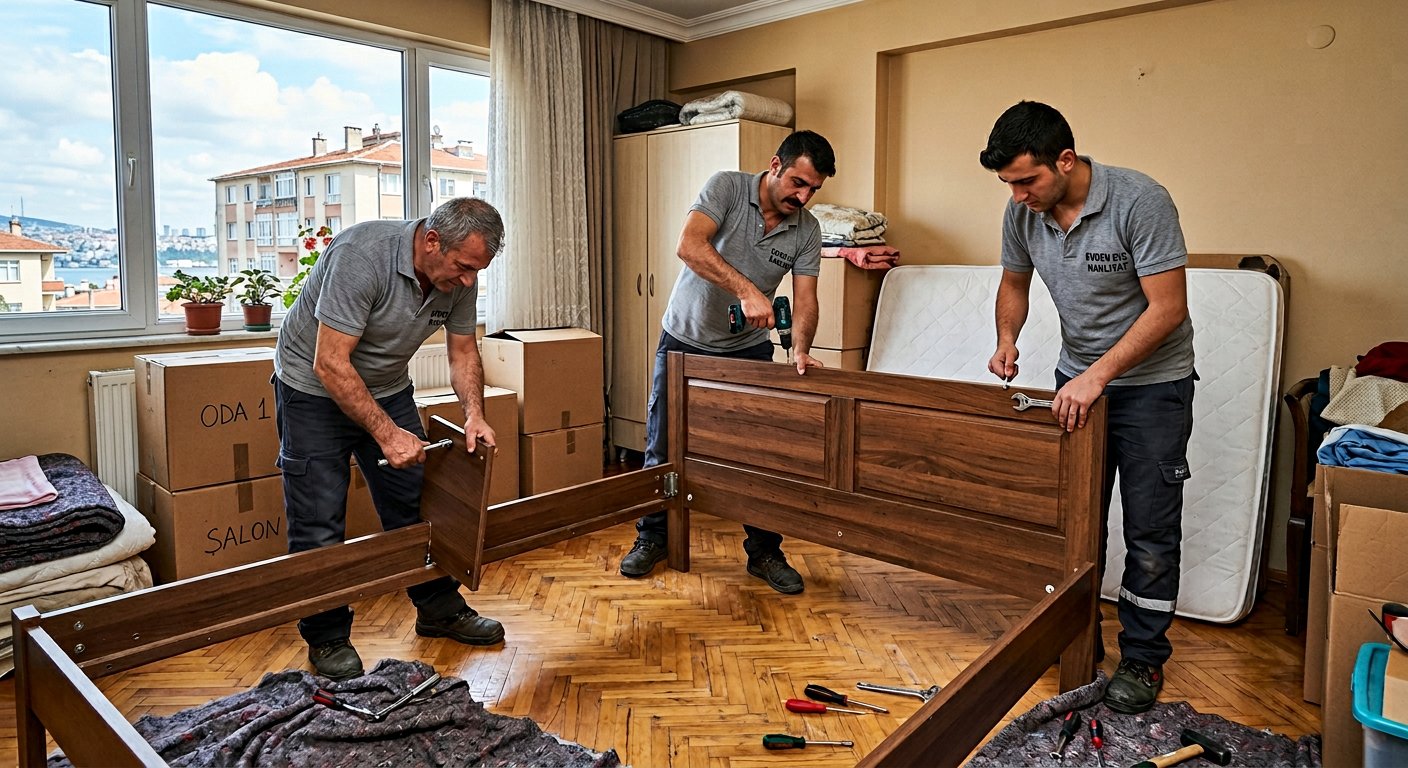 Saray’da yüksek kat ve hacimli eşya taşımaları için asansörlü çözüm