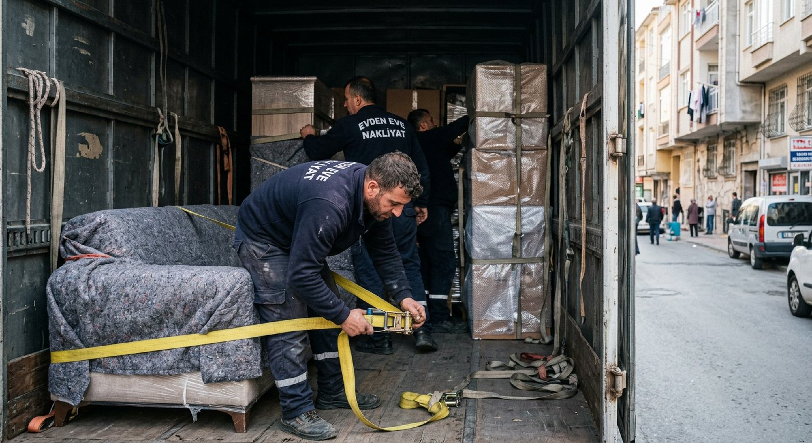 Tekirdağ şehir içinde kapalı kasa nakliye aracı