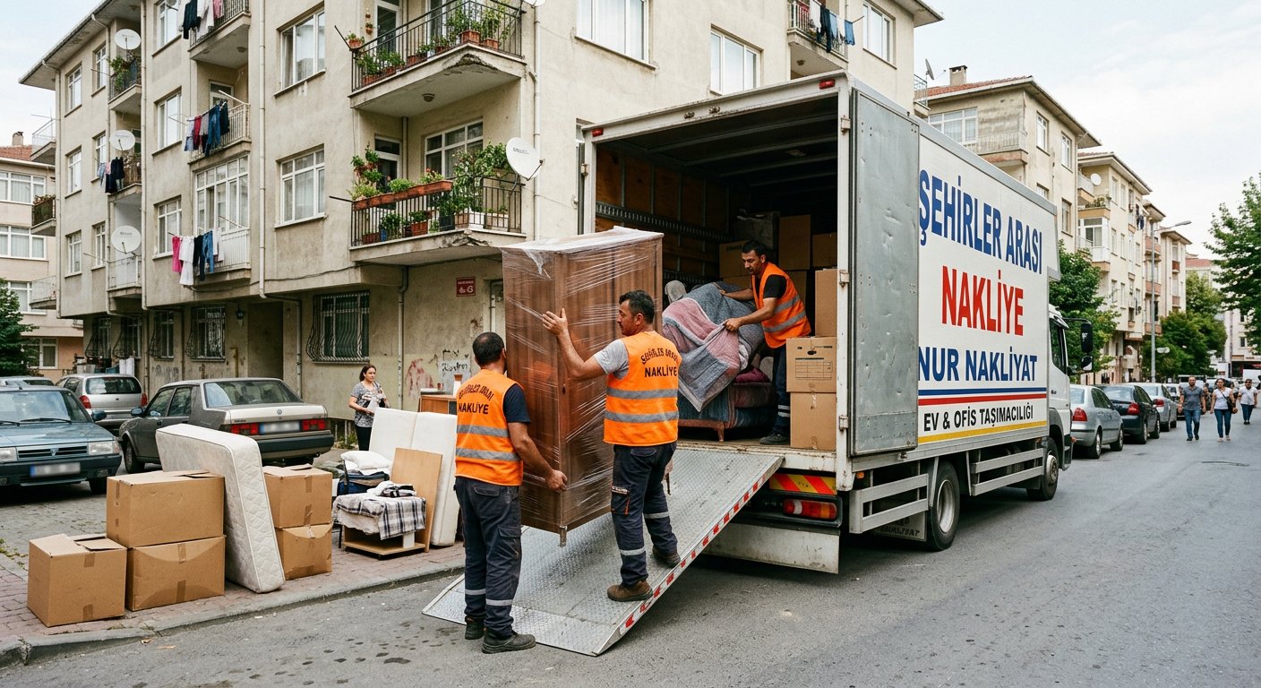 Kapaklı nakliyat ekibi koli yükleme